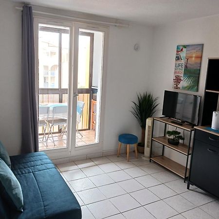 Appartement Vue Mer, Acces Direct Plage, Parking Privatif Le Barcarès Екстериор снимка