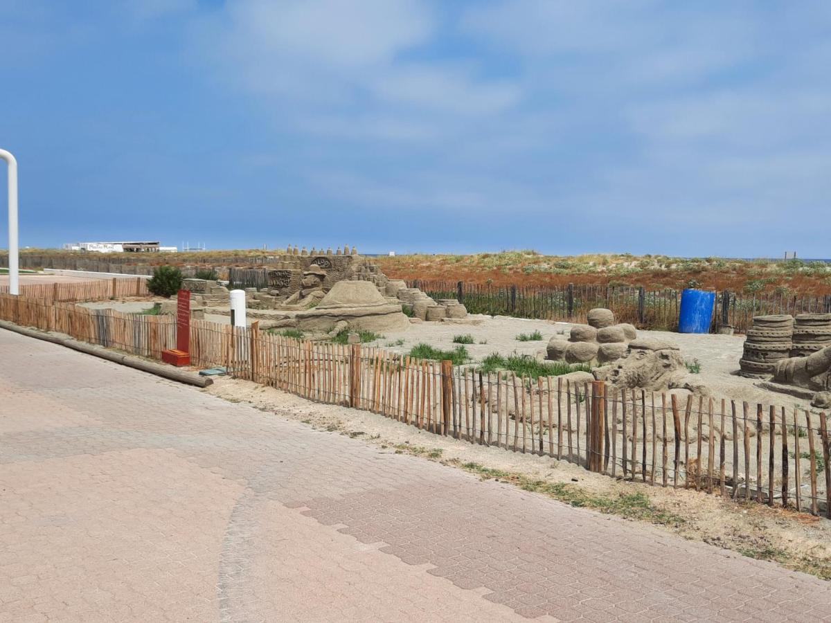 Appartement Vue Mer, Acces Direct Plage, Parking Privatif Le Barcarès Екстериор снимка