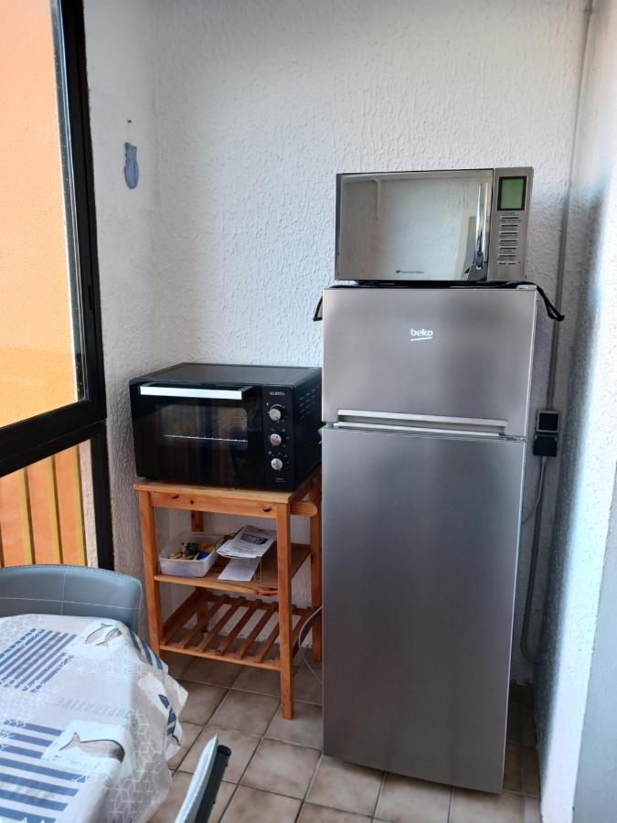 Appartement Vue Mer, Acces Direct Plage, Parking Privatif Le Barcarès Екстериор снимка