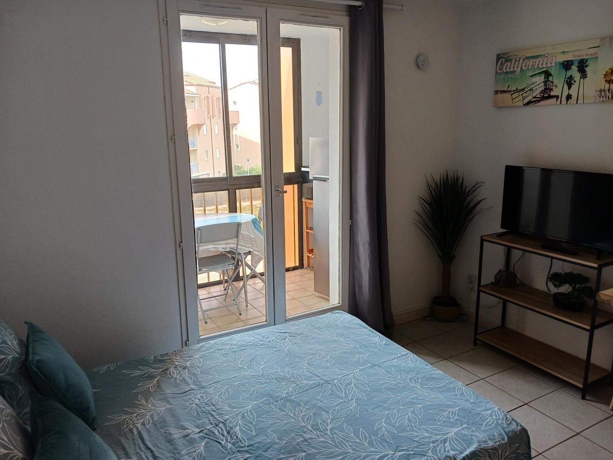Appartement Vue Mer, Acces Direct Plage, Parking Privatif Le Barcarès Екстериор снимка